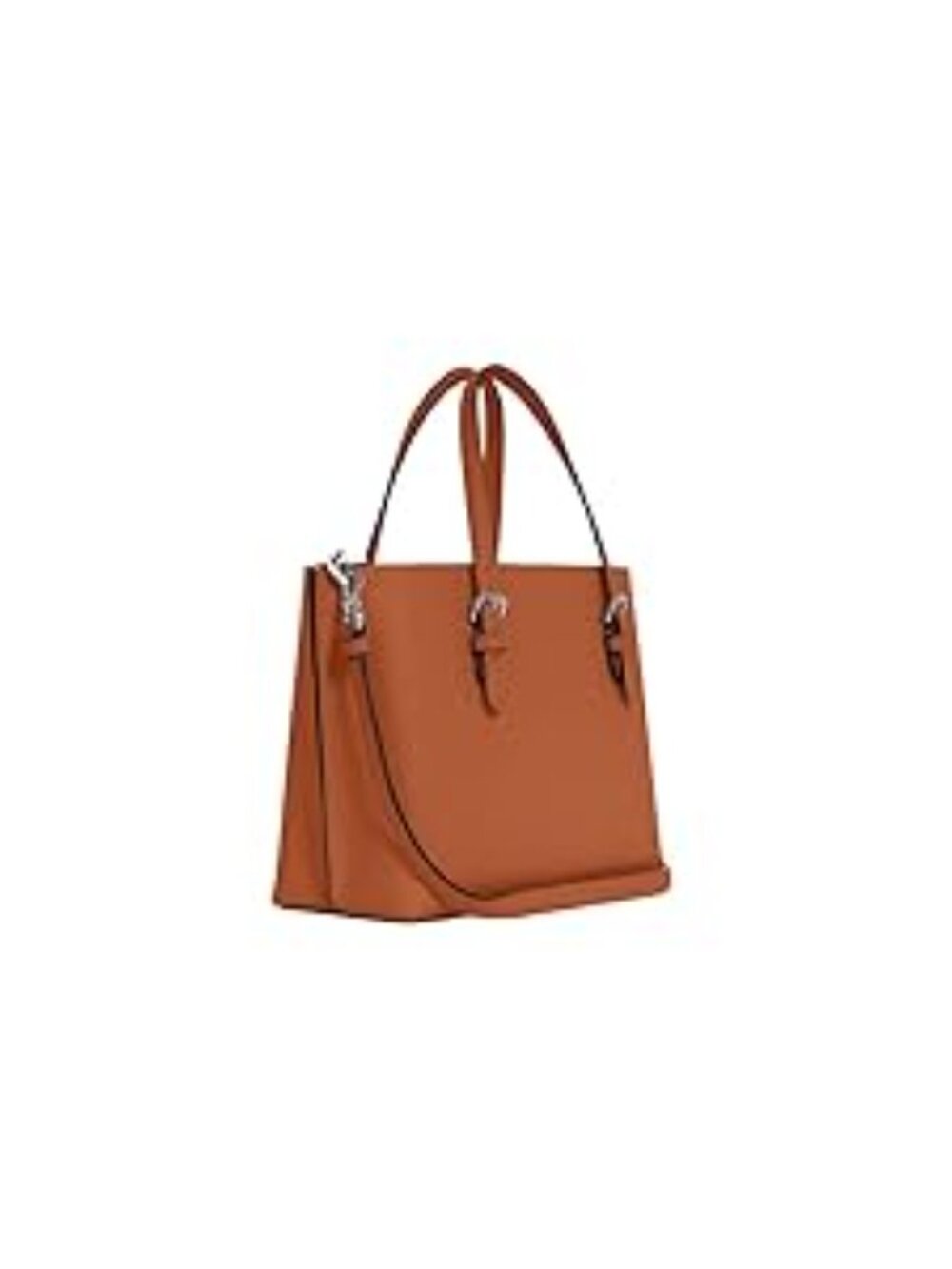 #204 NWT - Coach Mini Mollie Tote 25 Crossbody Bag (Ginger) - Picture 5 of 14